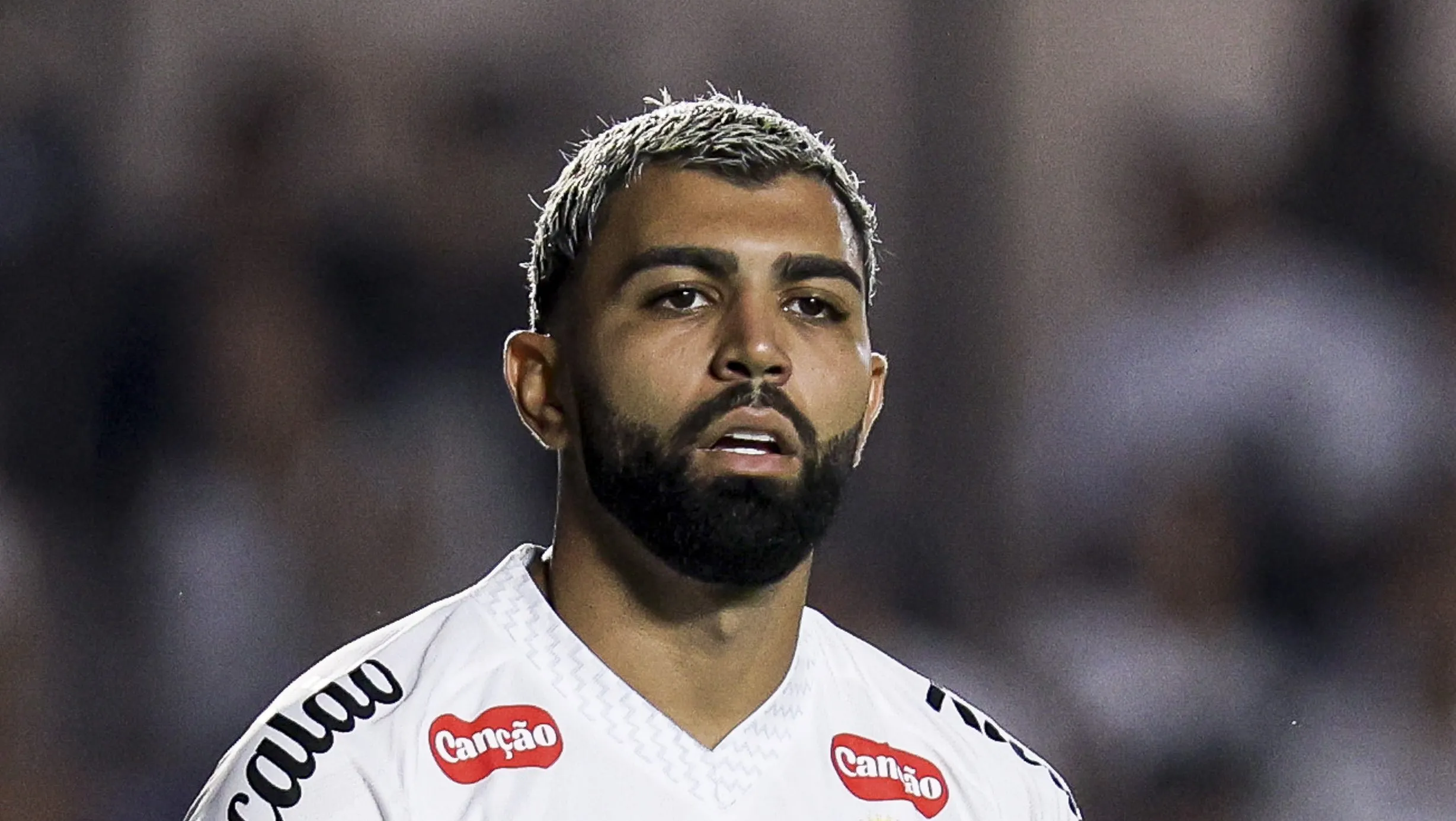 Gabigol barrado. Foto: Ricardo Moreira/Getty Images