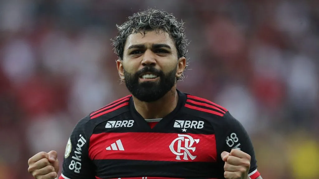 Gabigol pode assinar com outro clube. Foto: Wagner Meier/Getty Images.