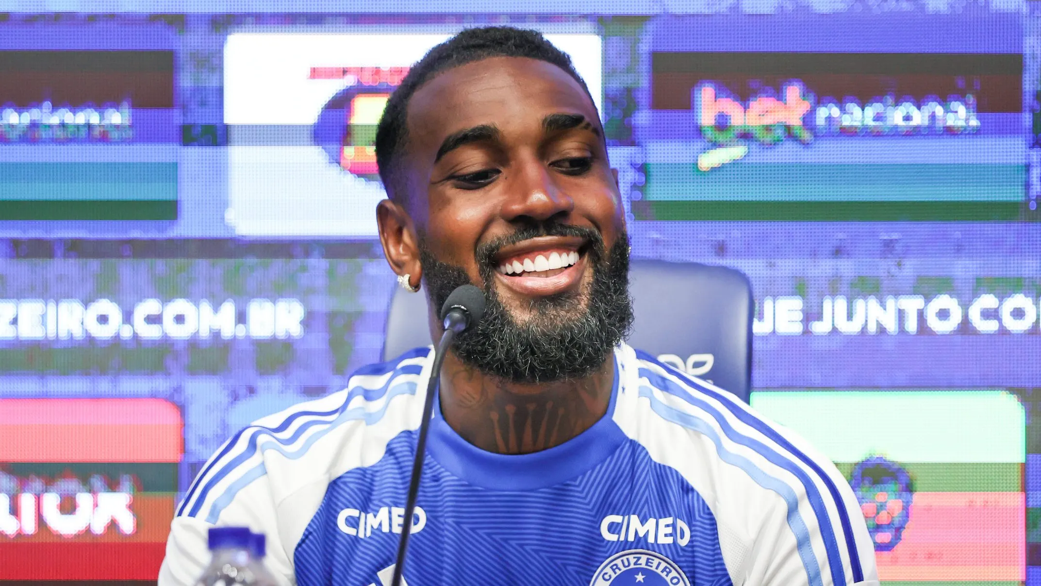 Gerson no Cruzeiro. Foto: Gilson Lobo/AGIF