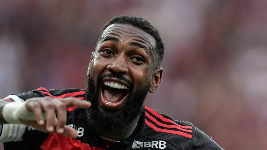Gerson, meia do Flamengo. Foto: Thiago Ribeiro/AGIF