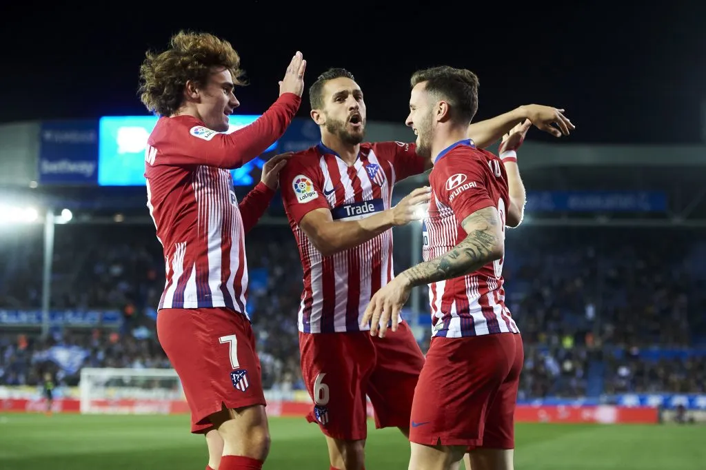 Saul em ação no Atlético de Madrid (Photo by Juan Manuel Serrano Arce/Getty Images)
