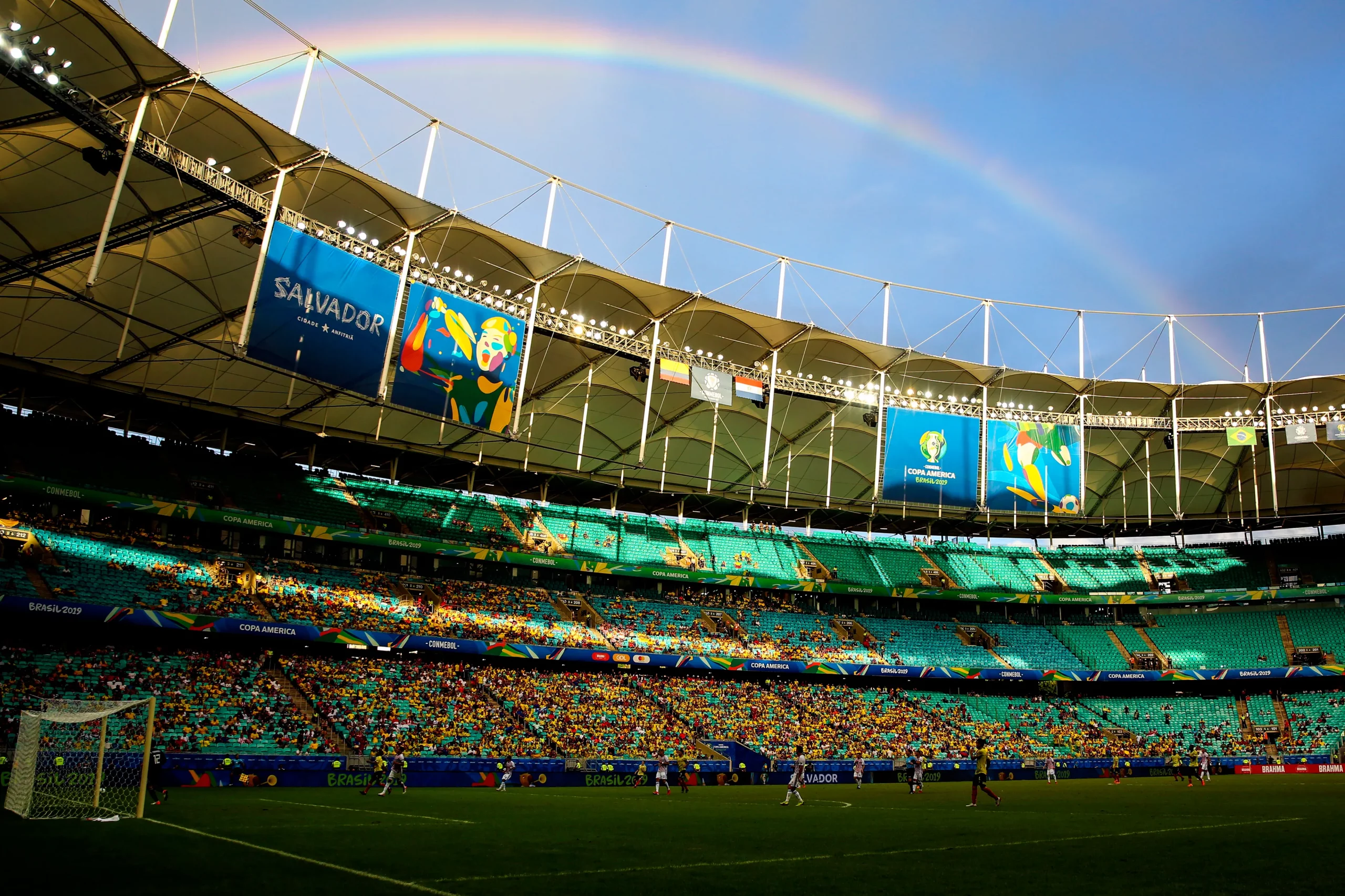 Arena Fonte Nova, em Salvador, surge como alternativa para Jacuipense x Palmeiras pela Copa do Brasil – Foto: Buda Mendes/Getty Images