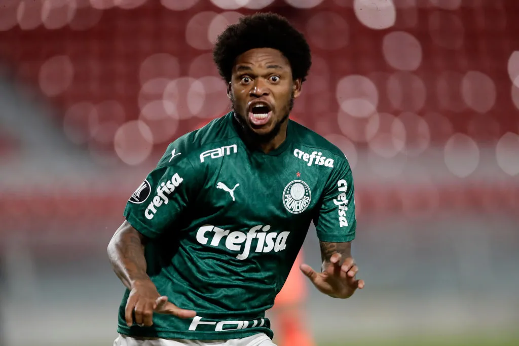 Luiz Adriano foi fundamental para o Palmeiras superar o River Plate na Argentina  Juan I. Roncoroni – Pool/Getty Images)