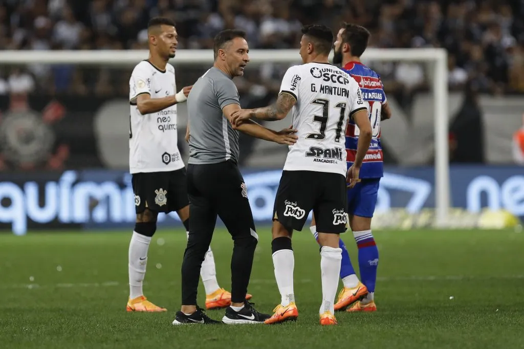 Vítor Pereira nos tempos de Timão. Foto: Ricardo Moreira/Getty Images