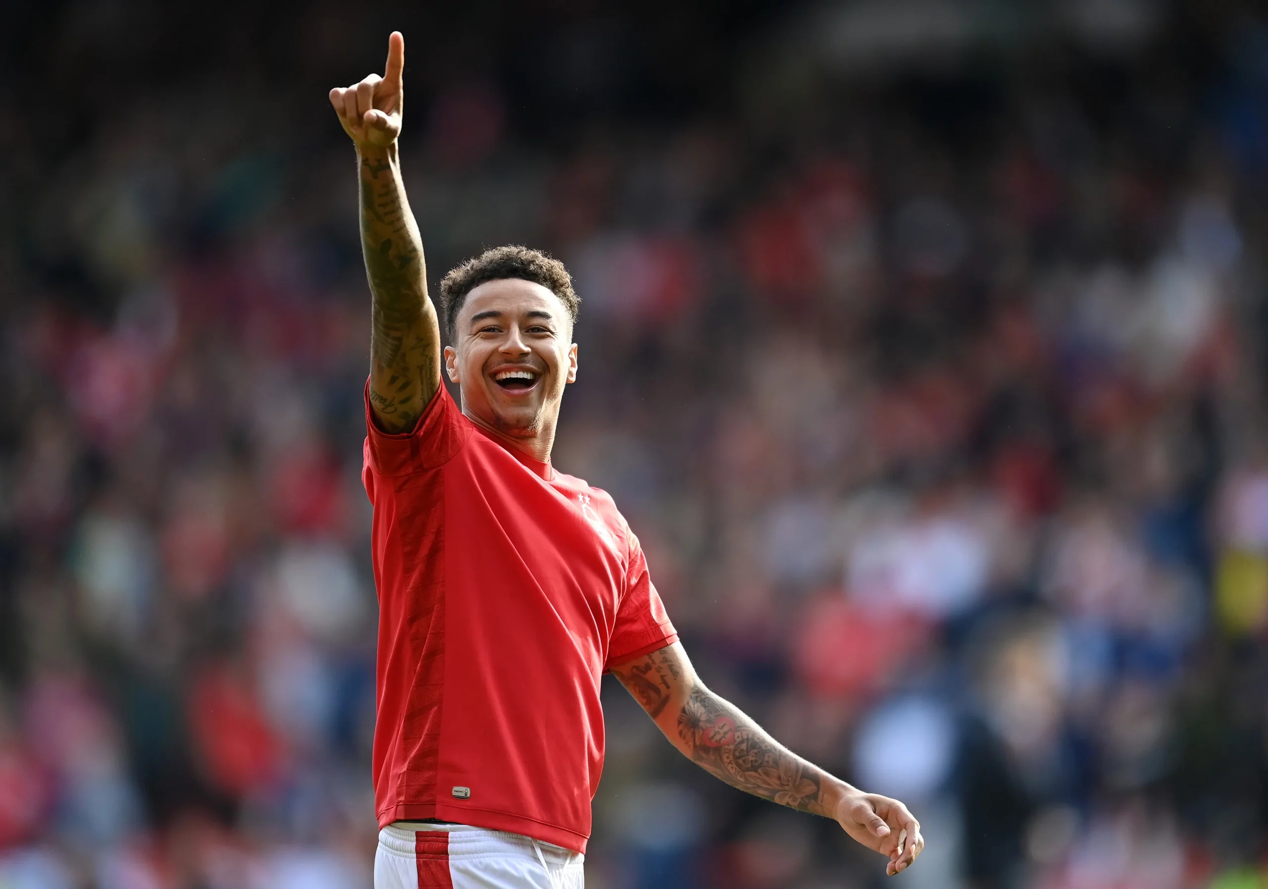 Lingard teve passagem marcante pelo Manchester United, onde se destacou de 2015 a 2020 – Foto: Michael Regan/Getty Images