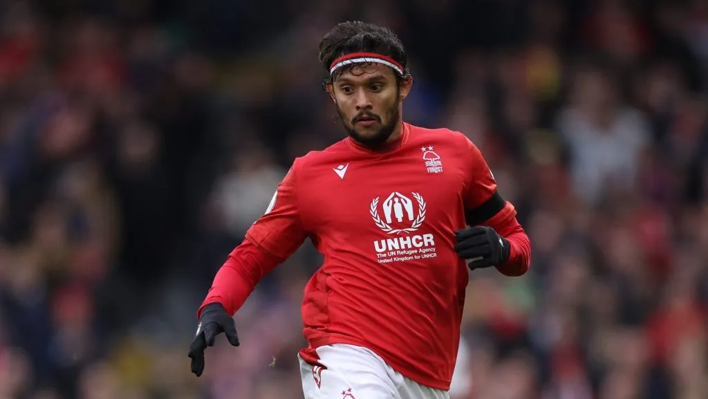 Gustavo Scarpa, jogador do Olympiacos - Foto: Richard Heathcote/Getty Images.