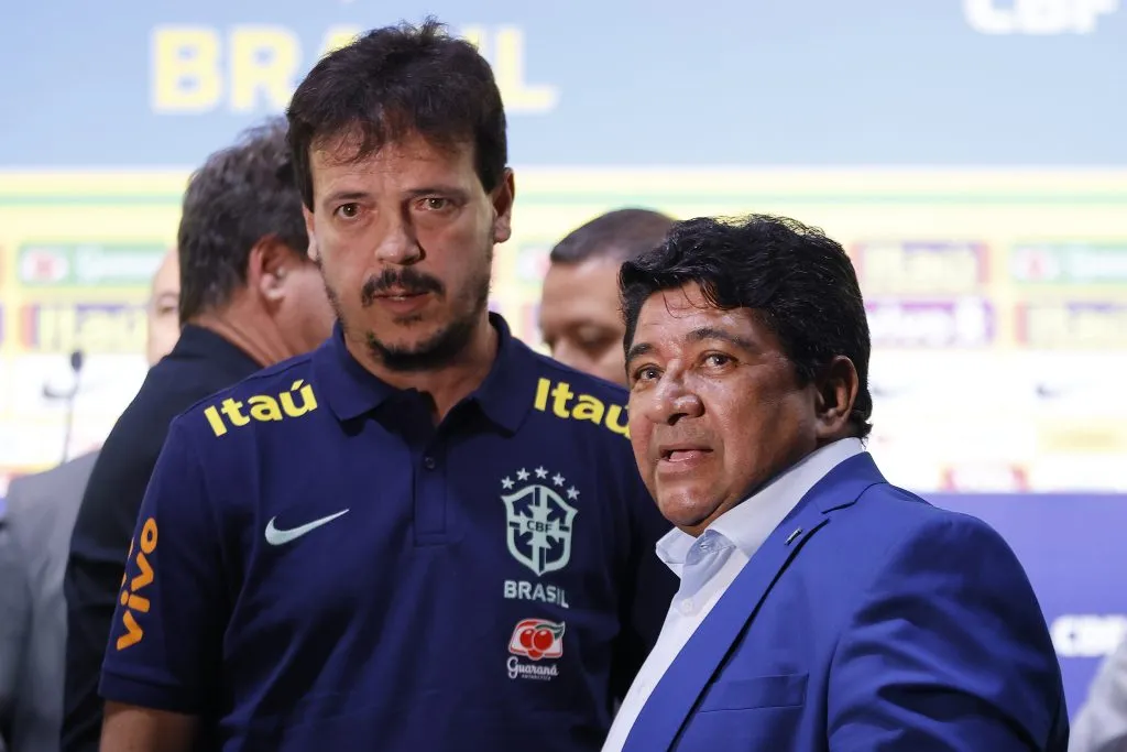 Fernando Diniz foi escolhido por Ednaldo Rodrigues para ser o interino da Seleção Brasileira. Wagner Meier/Getty Images