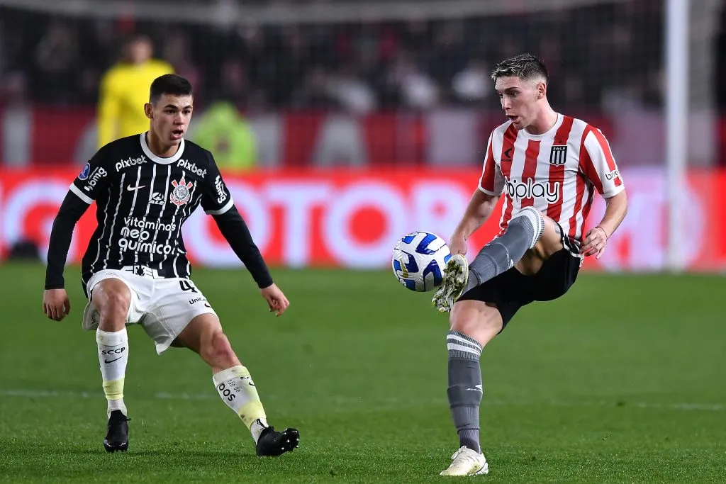Rollheiser enfrentando o Timão no ano passado. Foto: Marcelo Endelli/Getty Images