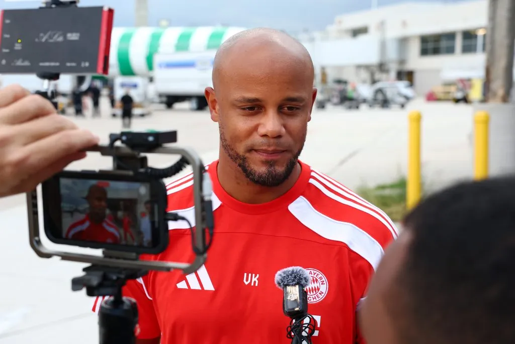 Kompany é o treinador do Bayern. Foto: Julio Aguilar/Getty Images