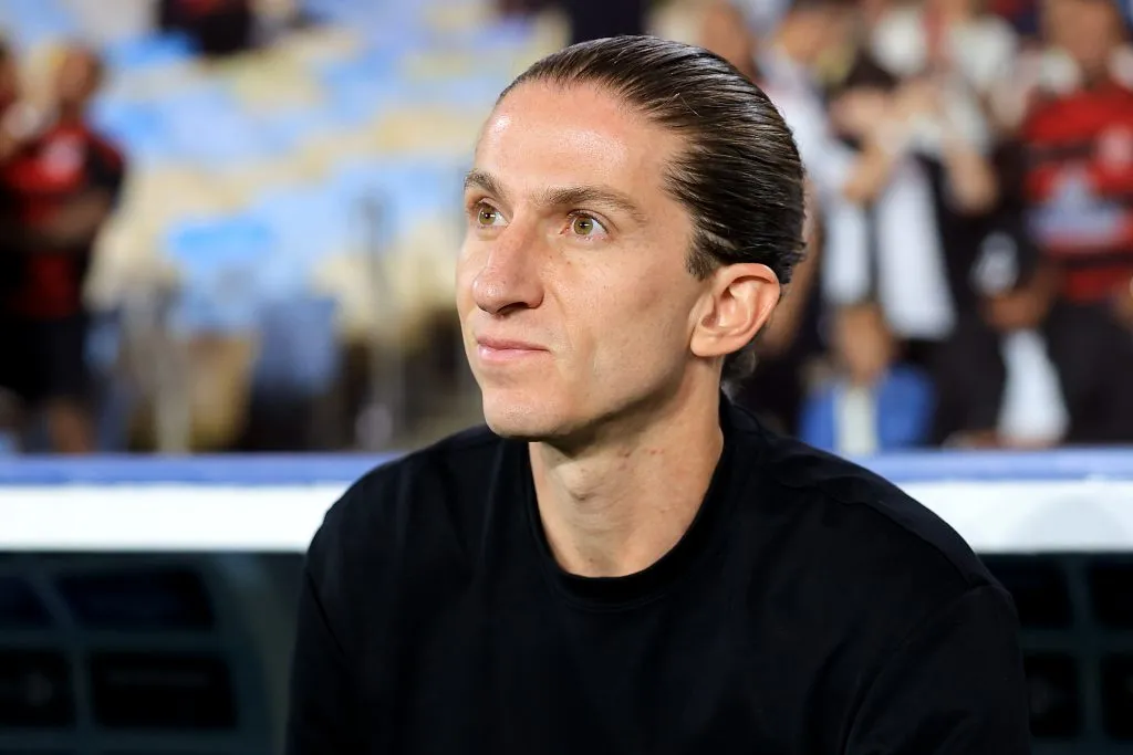 Filipe Luís, treinador do Flamengo.  (Photo by Buda Mendes/Getty Images)