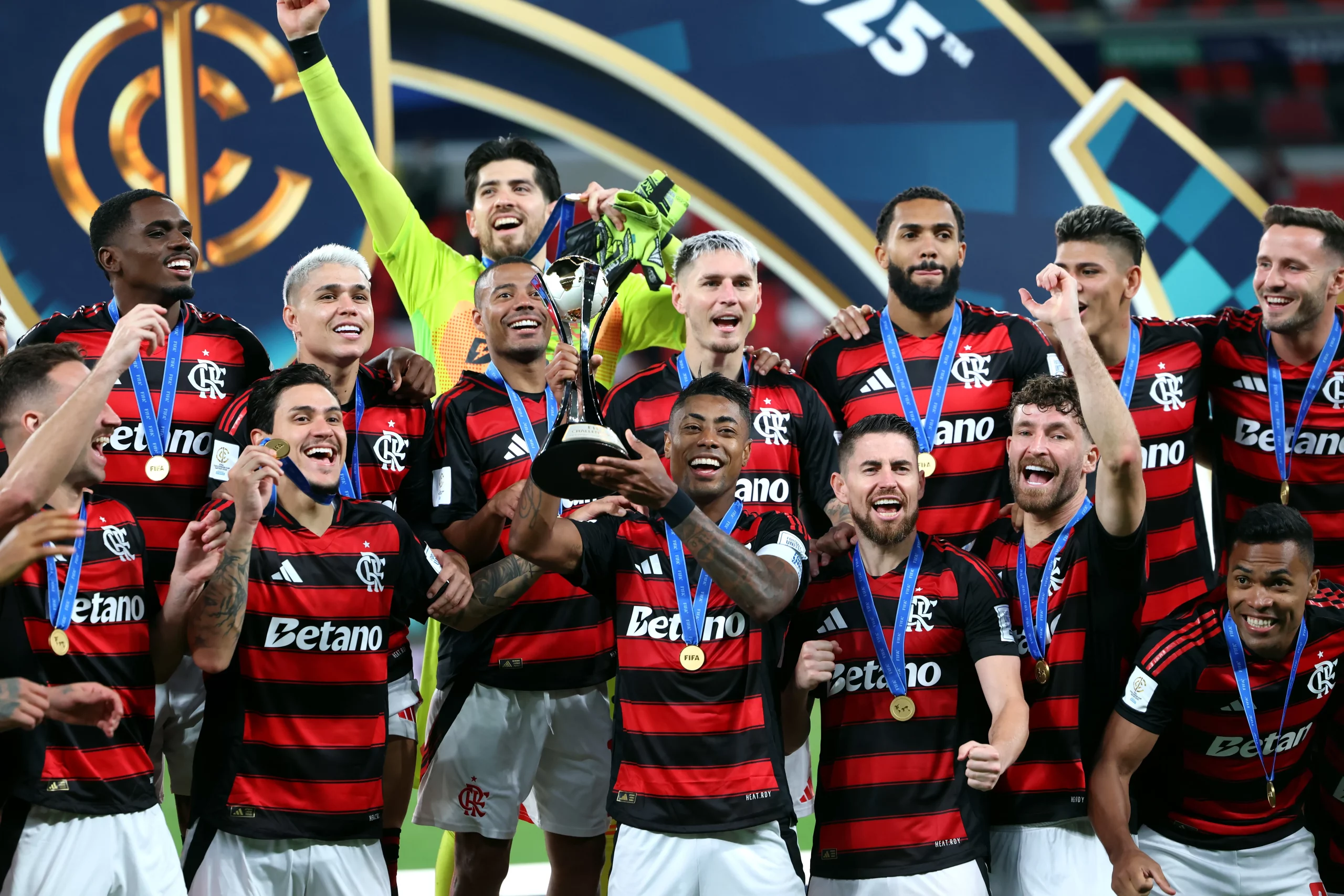 Flamengo derrotou o Pyramidis e ganhou a Challenger Cup – Foto: Getty Images