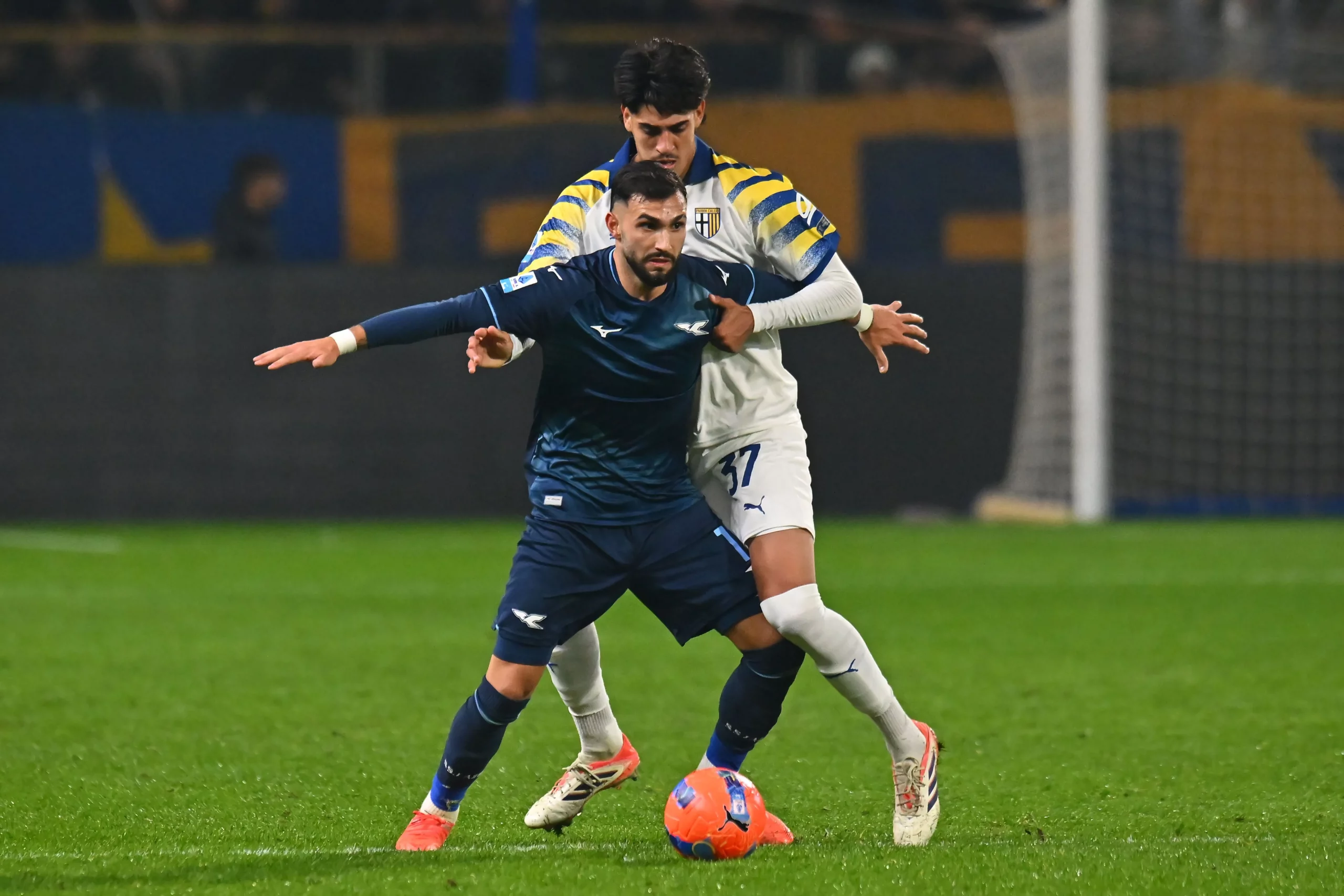 Taty Castellanos daSS Lazio durante a partida da Série A entre Parma Calcio. Foto: Alessandro Sabattini/Getty Images