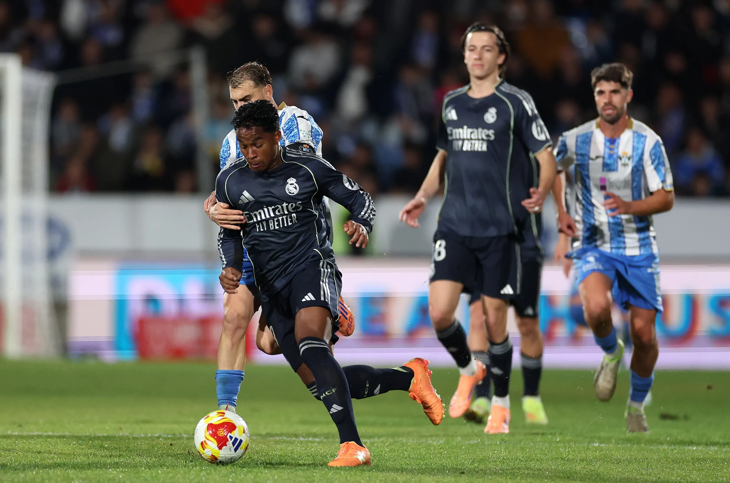 Endrick enquanto estava jogando pelo Real Madrid – (Photo by Florencia Tan Jun/Getty Images)