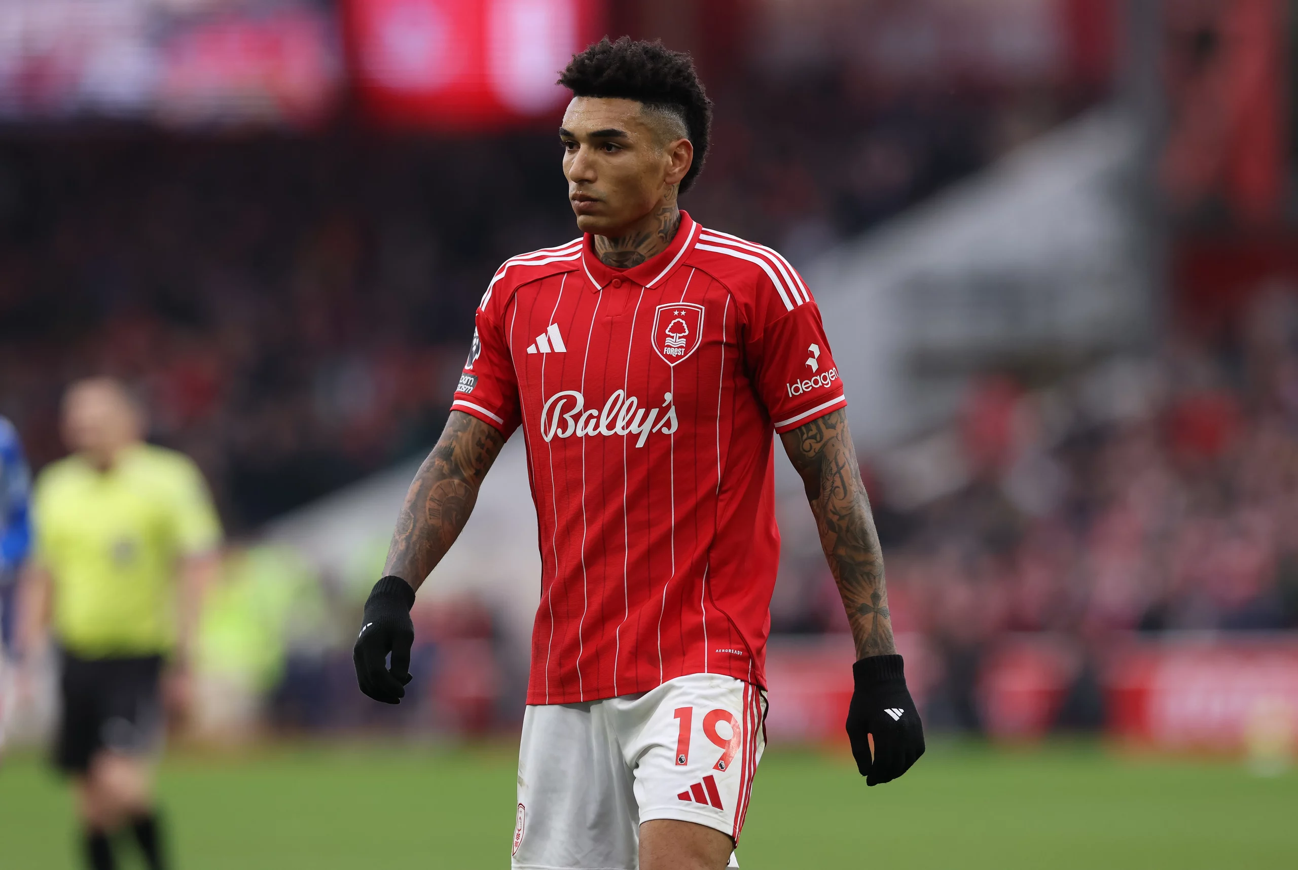 Igor Jesus vem sendo destaque no Nottingham Forest. Foto: David Rogers/Getty Images.