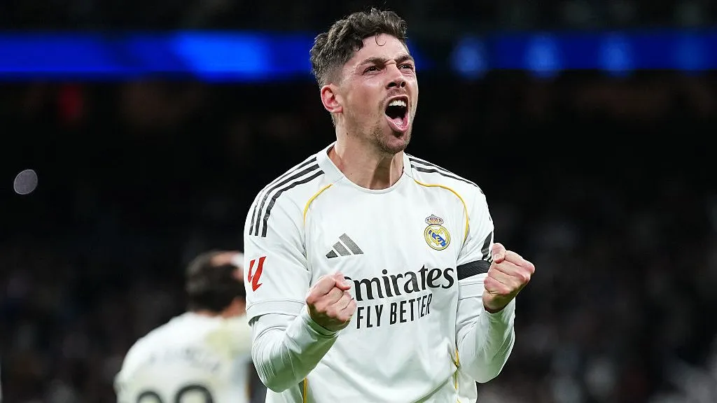 Federico Valverde, o craque uruguaio do Madrid que Ancelotti lamenta não ser brasileiro – (Photo by Angel Martinez/Getty Images)