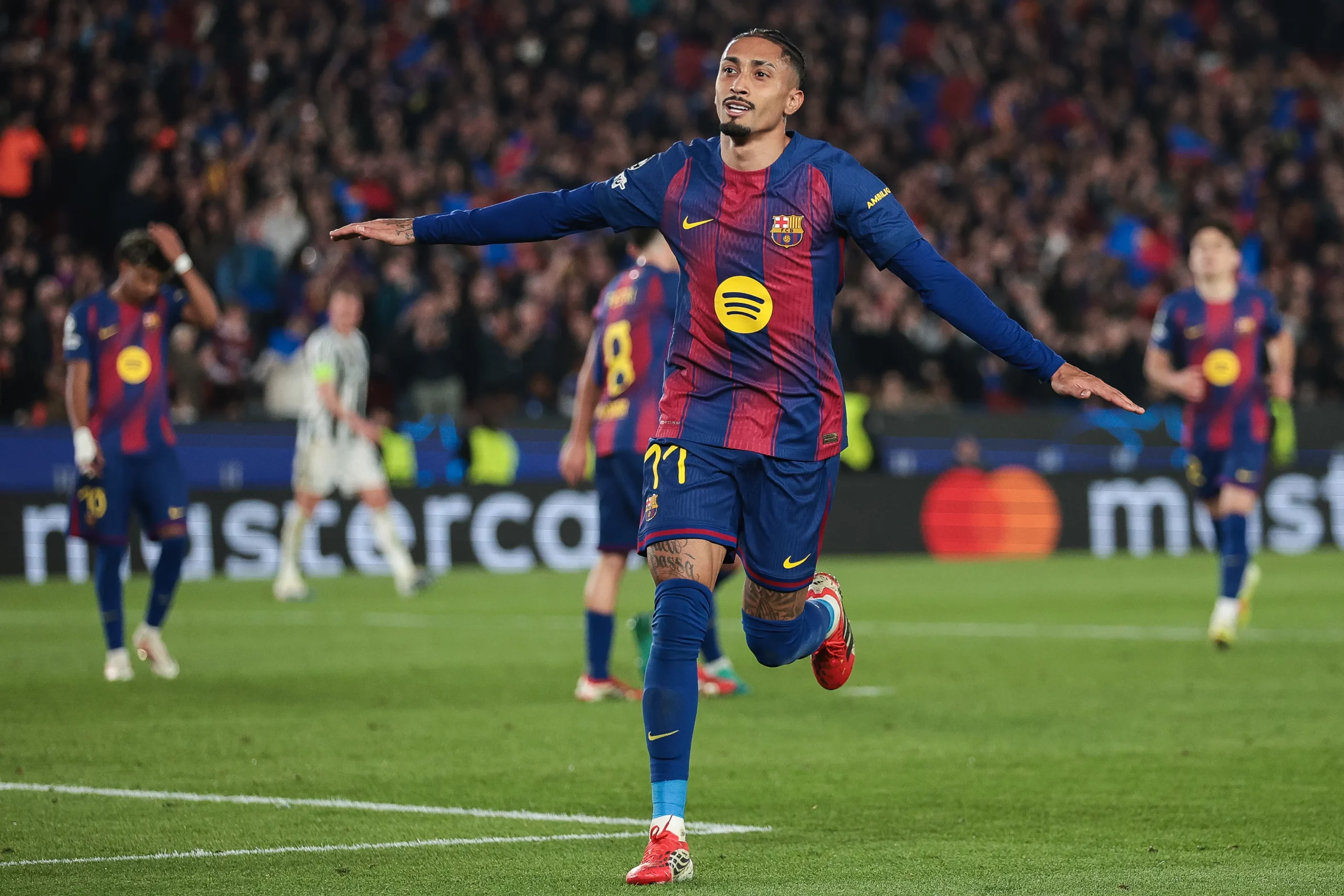 Raphinha bFoto: ilha no Barcelona -  Eric Alonso/Getty Images