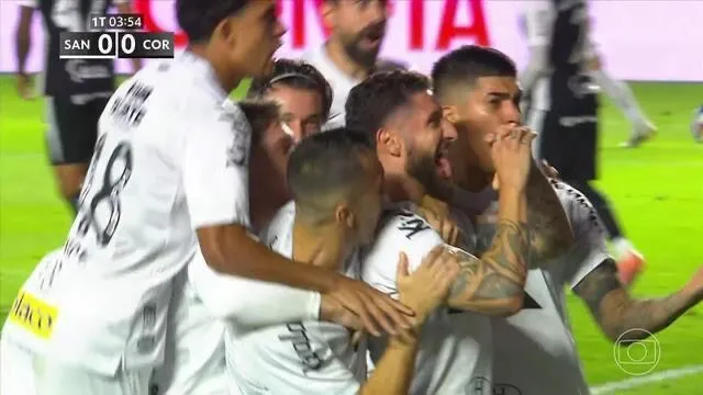 Gol de Zé Rafael - Foto: Reprodução/TV Globo