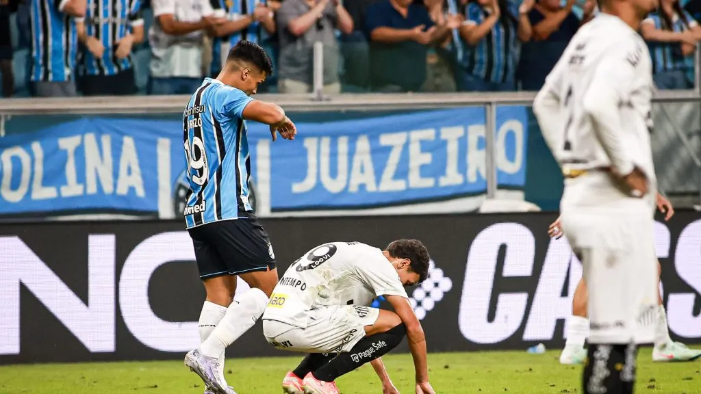 Grêmio x Santos - Foto: Maxi Franzoi/AGIF.