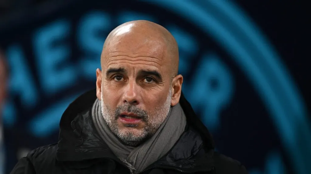 Pep Guardiola critica cultura de demissões no Brasil –  Foto: Gareth Copley/Getty Images