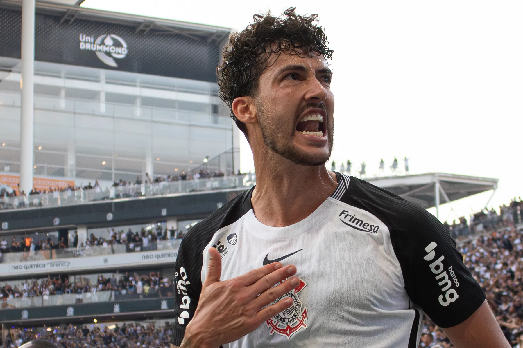 Gustavo Henrique marcou mais um gol em 2025. Foto: Joisel Amaral/AGIF