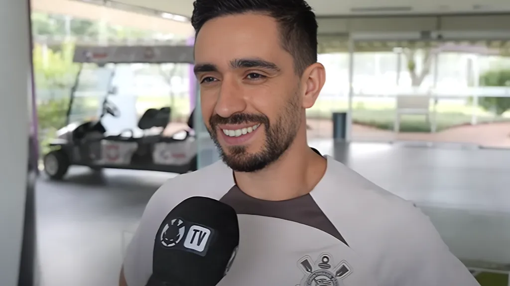 Foto: Reprodução/Corinthians TV - Igor Coronado é o novo reforço do Corinthians