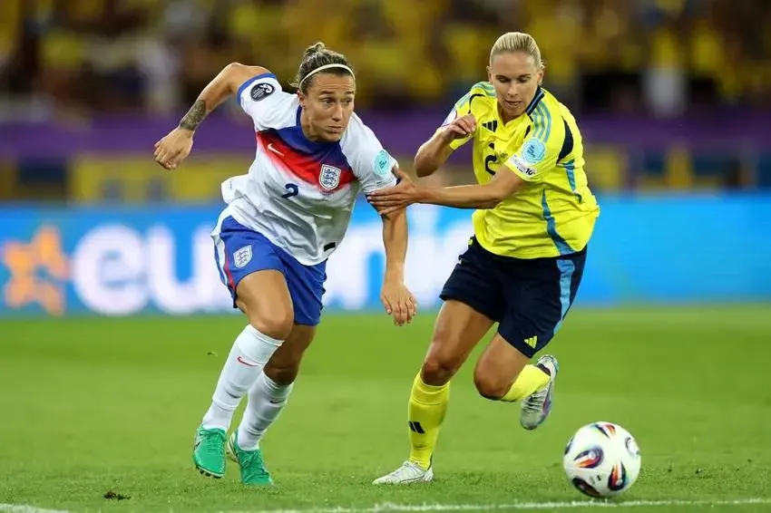 Inglaterra e Suécia pelas quartas de final da Eurocopa Feminina. Foto: Divulgação/UEFA