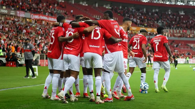 Internacional no Brasileirão. Foto: Internacional