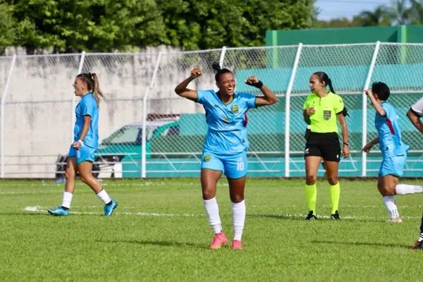 Itacoatiara comemora vitória em casa. Foto: Dimily Paiva/Itacoatiara FC