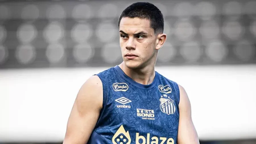 Foto: Raul Baretta/Divulgação Santos FC. - JP Chermont, do Santos