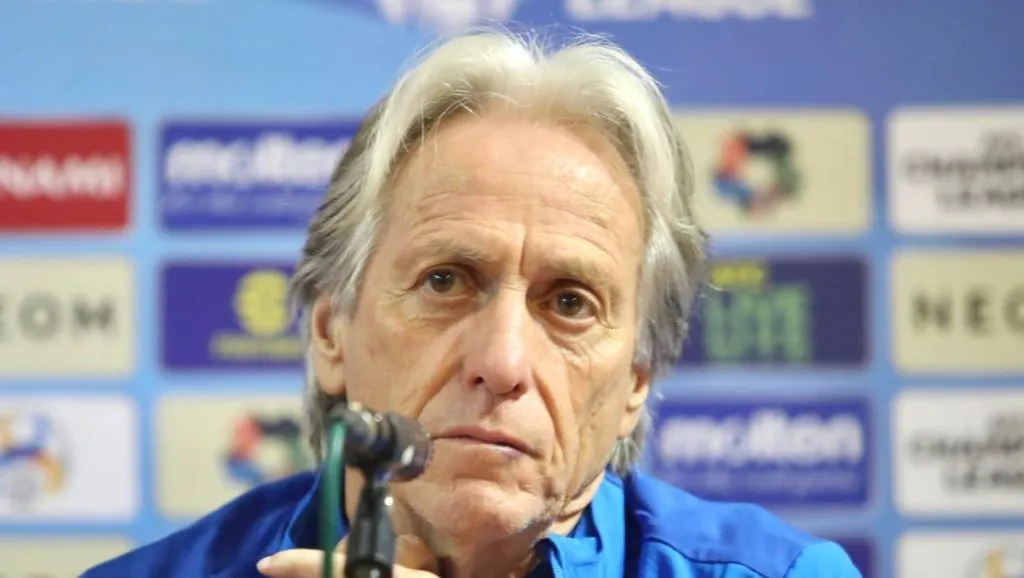 – Jorge Jesus, ex-Flamengo e atualmente na Arábia.  Foto: IMAGO / ZUMA Press Wire Saudita