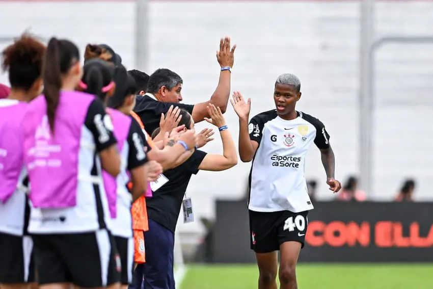 Jhonson na Libertadores 2025. Foto: Staff Images Woman/CONMEBOL