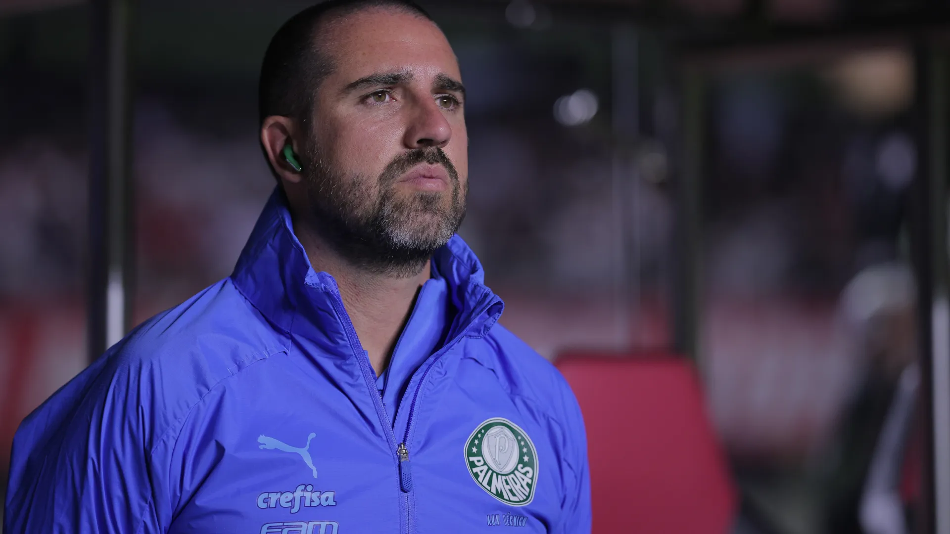 Auxiliar do Palmeiras, João Martins irá comandar o Verdão na Data Fifa – Foto: Ettore Chiereguini/AGIF