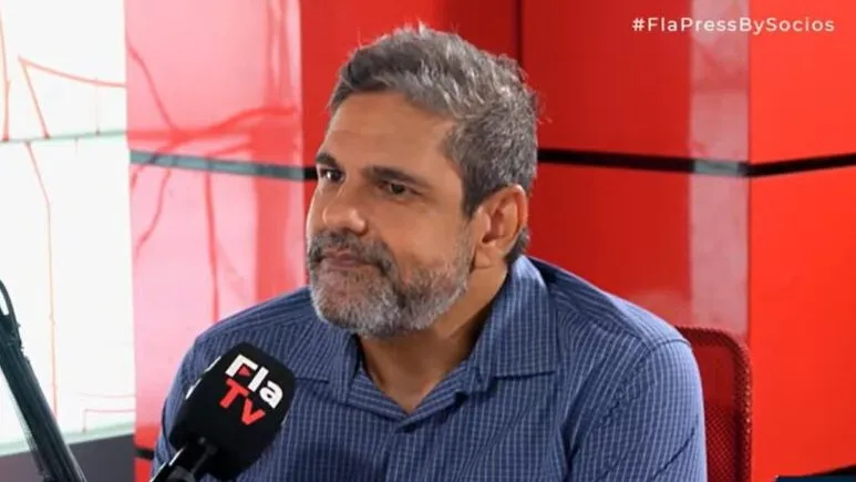 Narrador João Guilherme é o novo contratado da FlaTV  Foto: Reprodução
