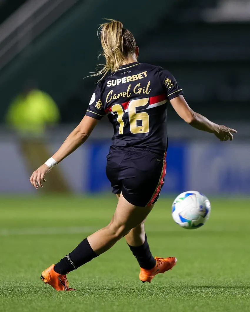 Jogadora Carol Gil. Foto: Staff Images Woman/CONMEBOL