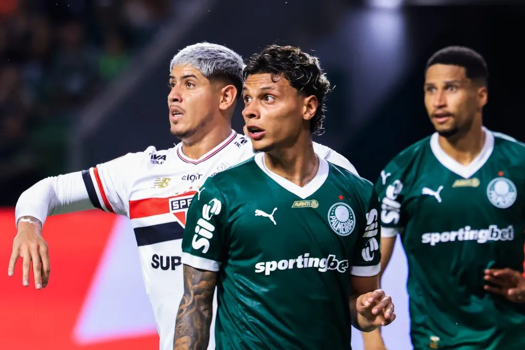 Palmeiras e São Paulo na 1ª fase do Paulistão. Foto: Marcello Zambrana/AGIF