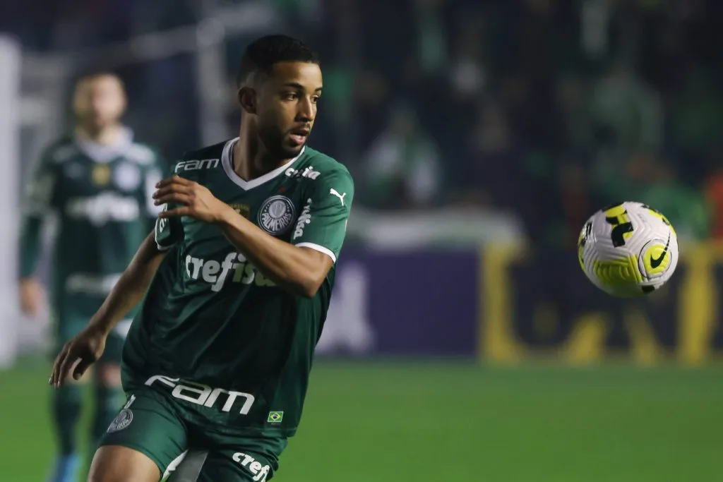 Jorge recebeu poucas oportunidades com Abel Ferreira. (Photo by Silvio Avila/Getty Images)