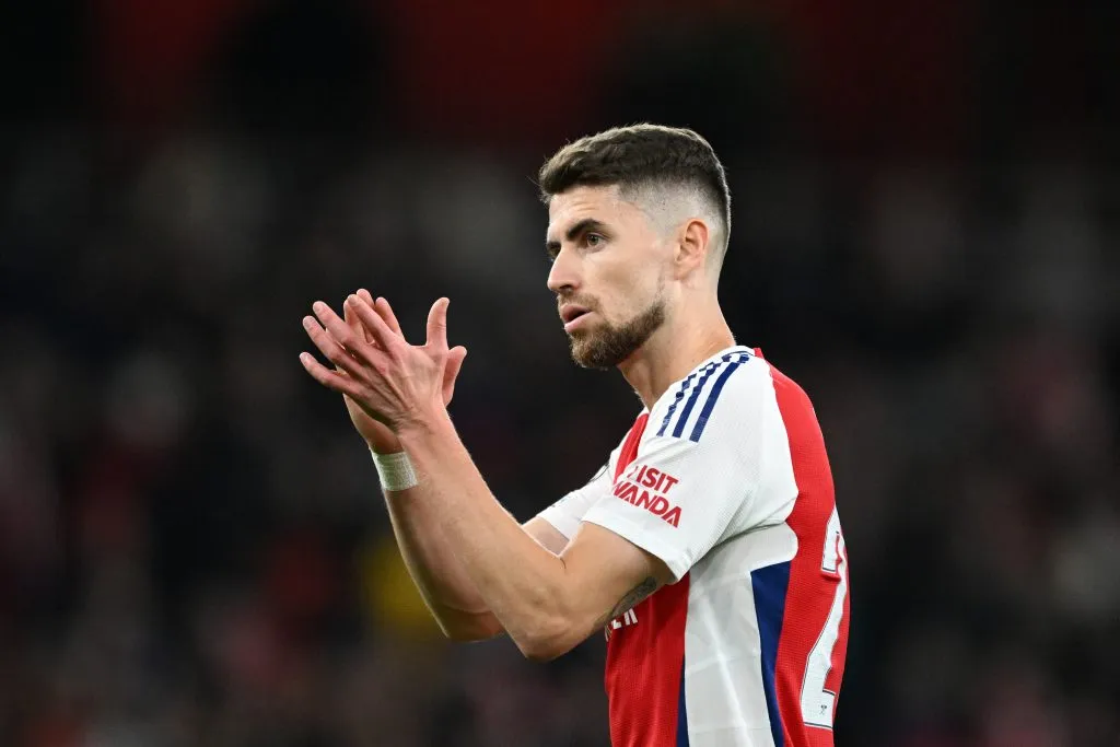 Jorginho em jogo do Arsenal. Photo by Justin Setterfield/Getty Images