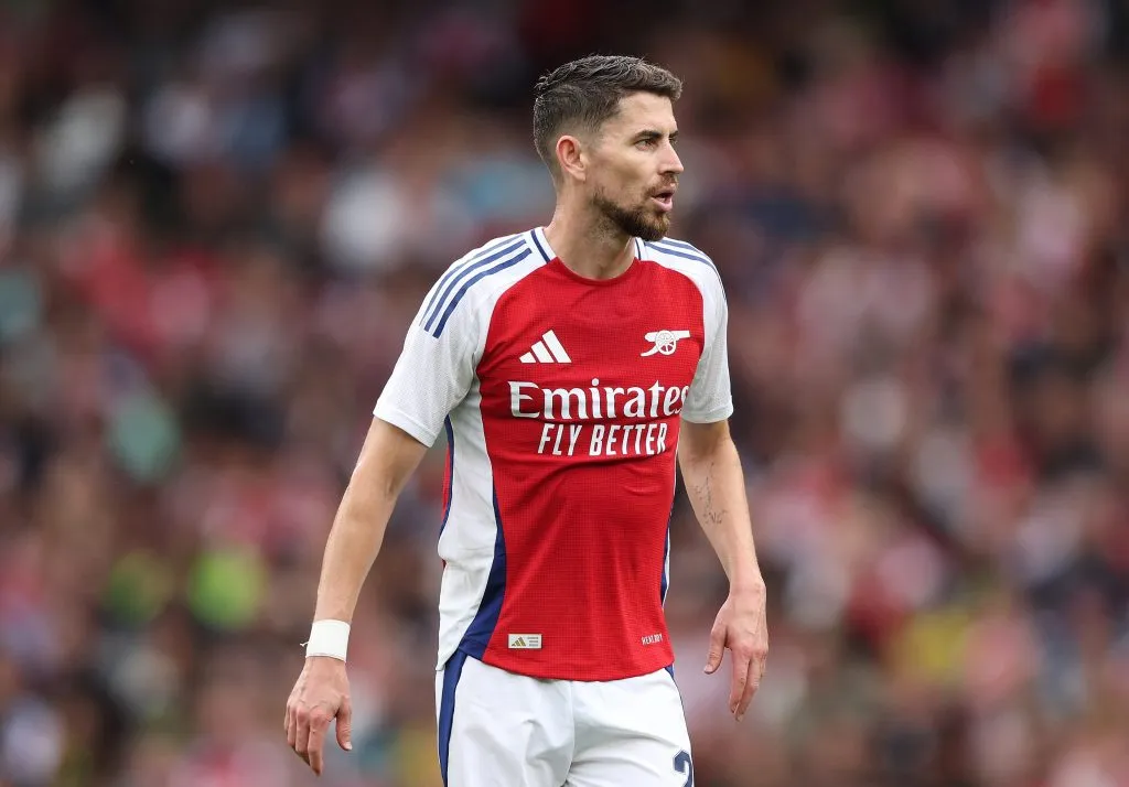 Volante em ação pelo Arsenal. Photo by Warren Little/Getty Images
