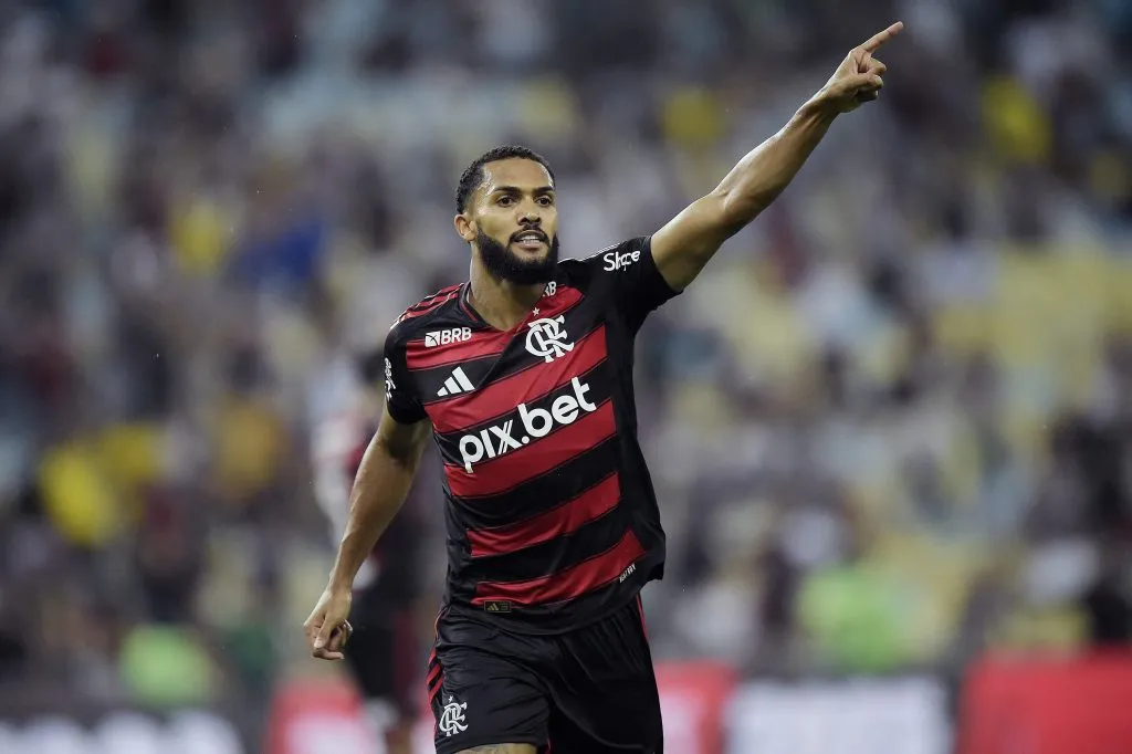 Juninho comemora gol diante do Fluminense. Foto: Alexandre Loureiro/AGIF