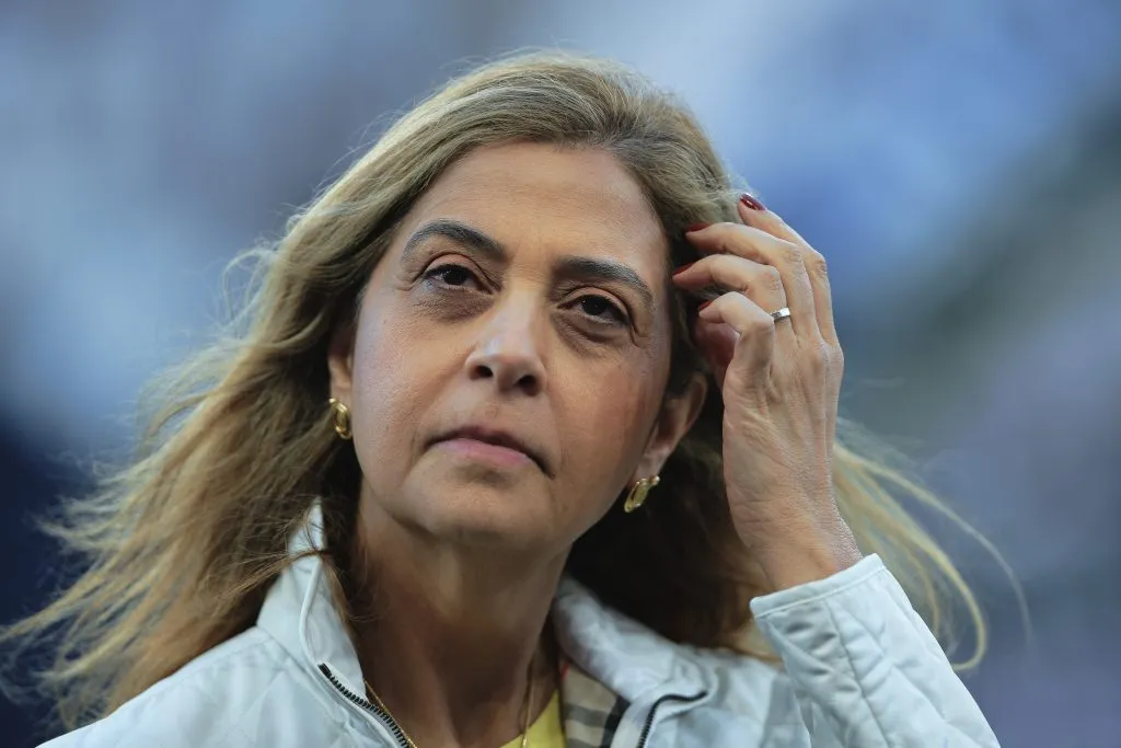 Leila descartou retorno de Endrick ao Palmeiras em 2026. Foto: Ettore Chiereguini/AGIF