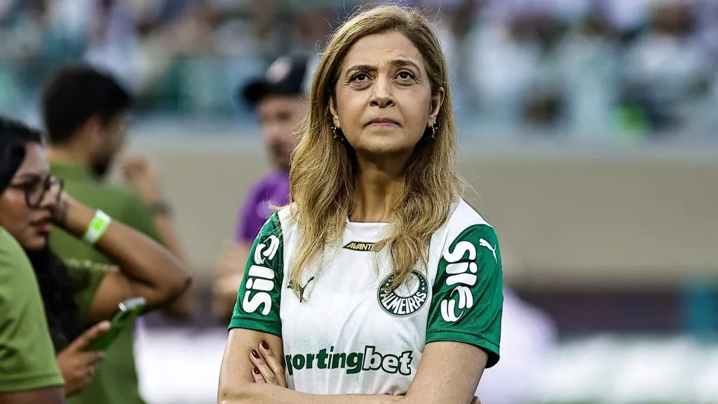 Leila Pereira durante partida. Foto: Fabio Giannelli/AGIF