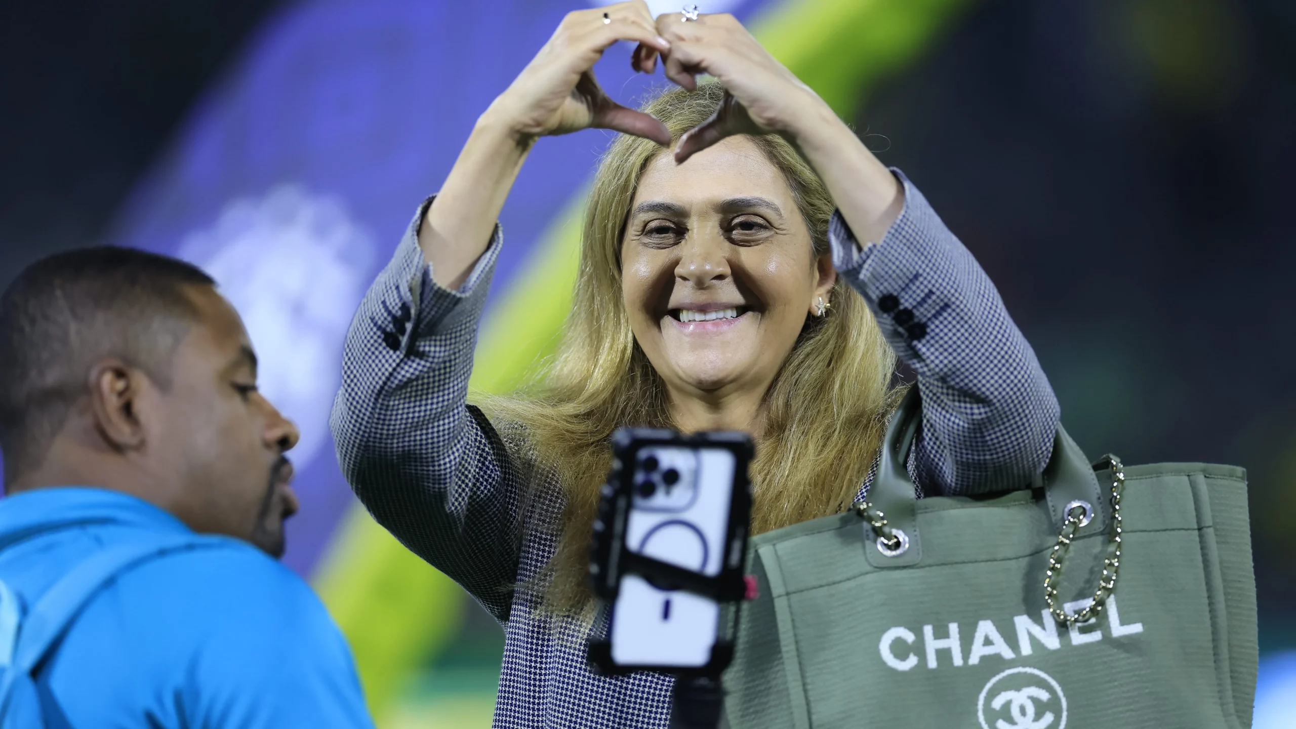Leila Pereira. Foto: Marcello Zambrana/AGIF
