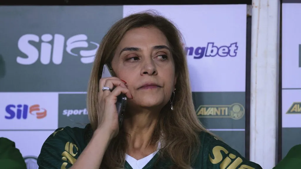 SP – SAO PAULO – 28/01/2025 – PAULISTA 2025, PALMEIRAS X BRAGANTINO – Leila Pereira tem investido muito no novo elenco do Palmeiras