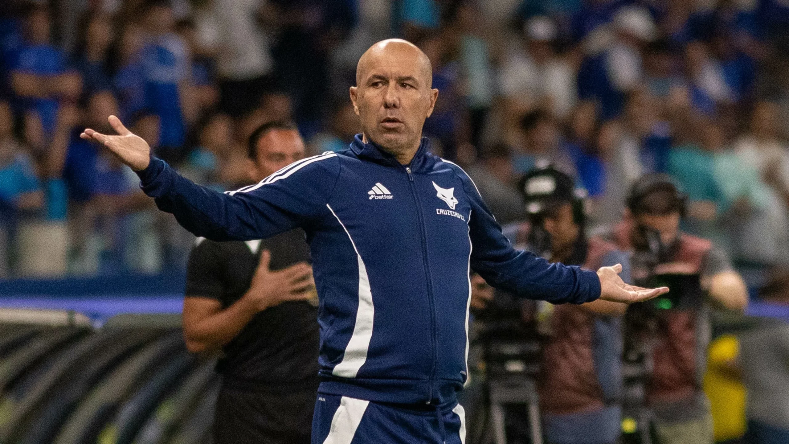 Leonardo Jardim, técnico do Botafogo. Foto: Fernando Moreno/AGIF