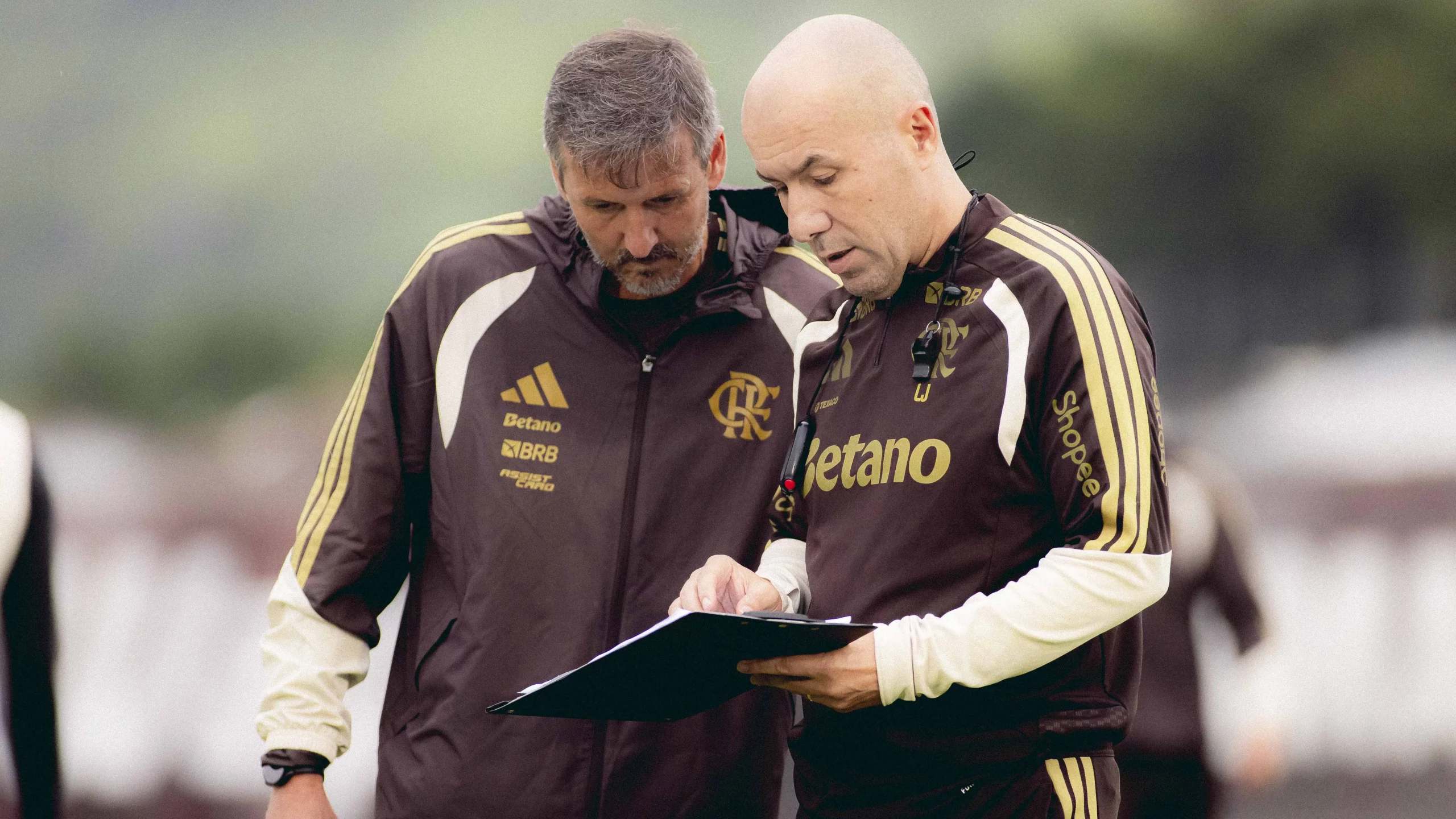Jardim está em seu segundo clube no Brasil. Foto: Adriano Fontes/Flamengo