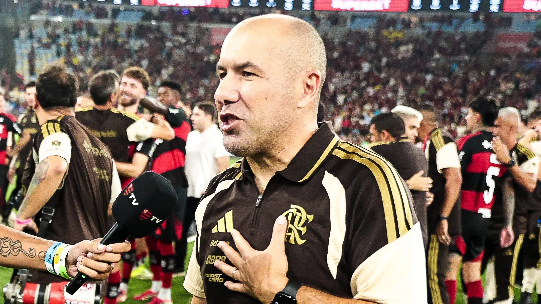 Leonardo Jardim. Foto: Gilvan de Souza/Flamengo