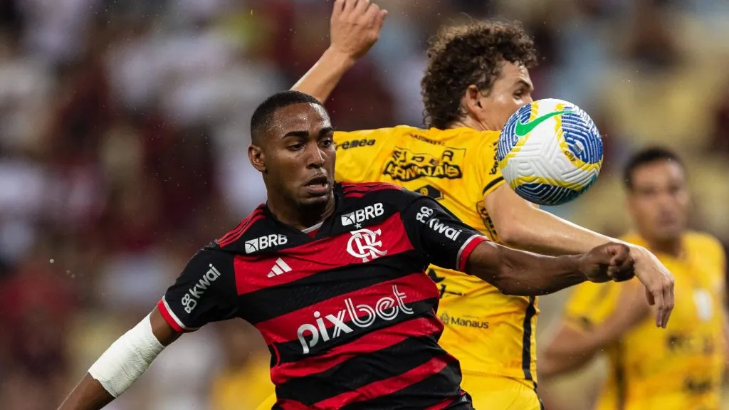 Foto: IMAGO / ZUMA Press Wire – Lorran perdeu espaço no Flamengo e será negociado em 2025.