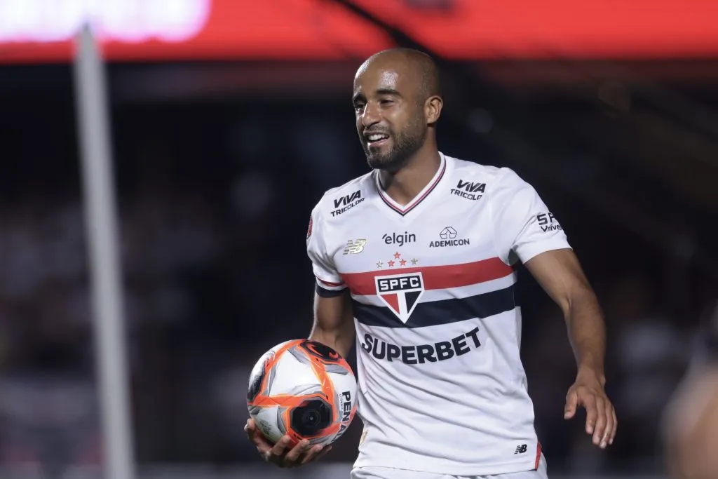 Lucas também retornou na última partida. Foto: Marcello Zambrana/AGIF