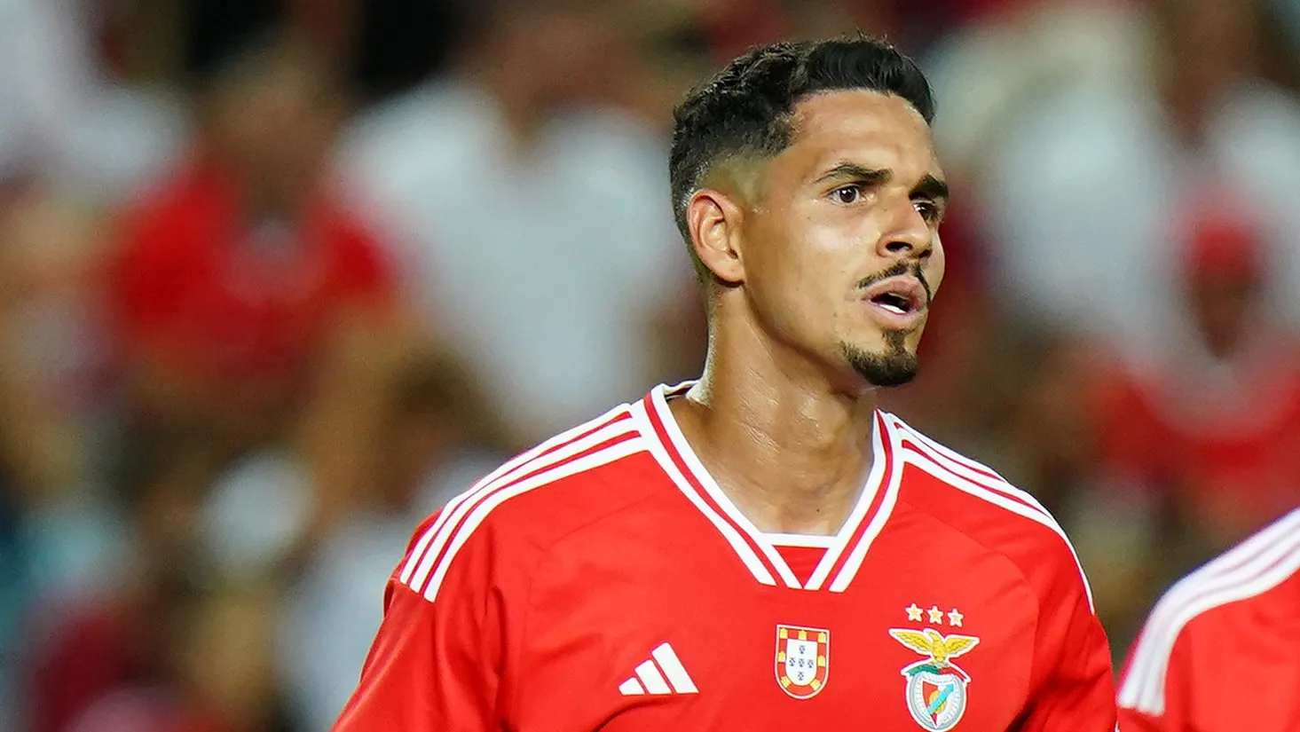 Lucas Veríssimo, zagueiro. (Foto de Gualter Fatia/Getty Images).