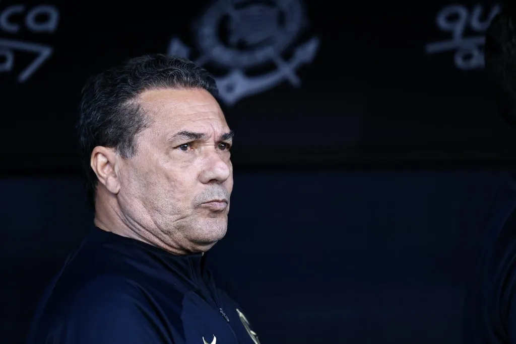 SP – SAO PAULO – 15/07/2023 – COPA DO BRASIL 2023, CORINTHIANS X AMERICA-MG – Vanderlei Luxemburgo tecnico do Corinthians durante partida contra o America-MG no estadio Arena Corinthians pelo campeonato Copa do Brasil 2023. Foto: Marcello Zambrana/AGIF
